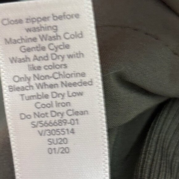 Athleta olive green textured Brooklyn Jogger pants size 4 - Picture 4 of 6